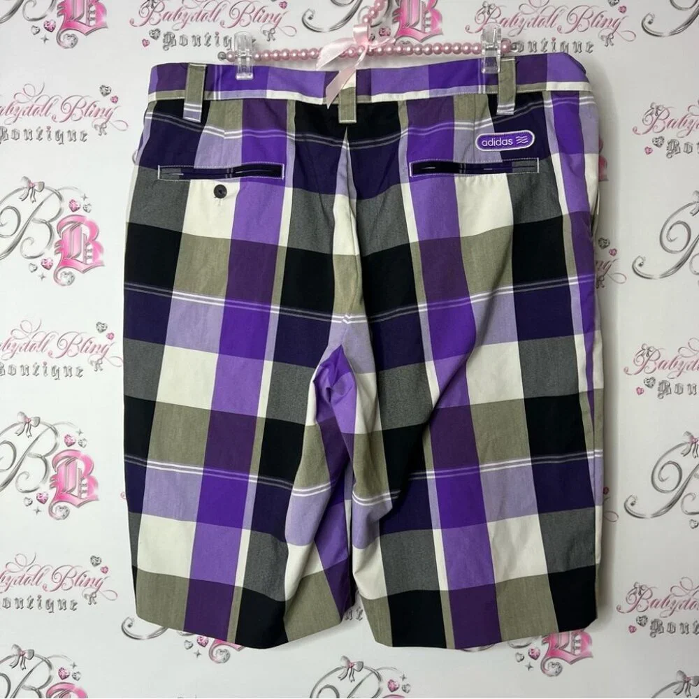 adidas bold plaid